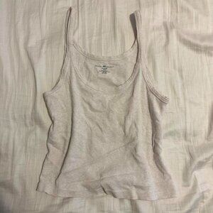 Brandy Melville Cream/oatmeal color beyonca tank top Sold out on website